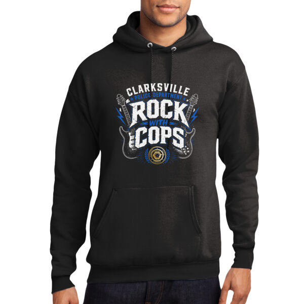Rock with Cops Benefit Tee - Core Fleece Pullover Hooded Sweatshirt Thumbnail